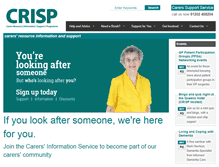 Tablet Screenshot of crispweb.org